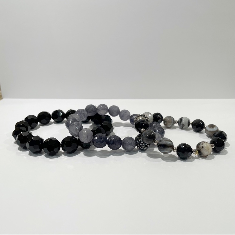 Assorted Bead Stretch Bracelets - 3